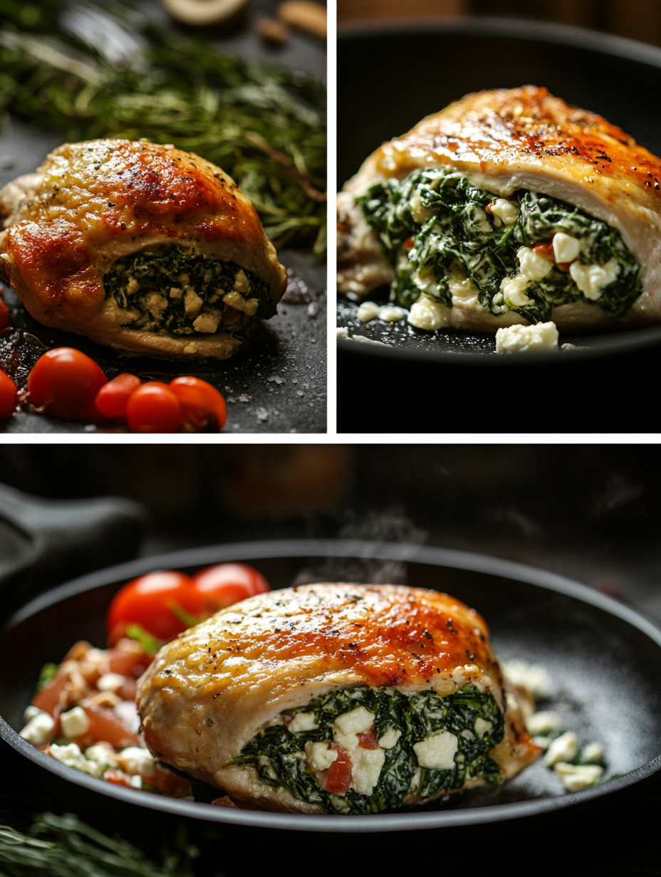 Steps for Quick 30-Minute Spinach and Feta Stuffed Chicken