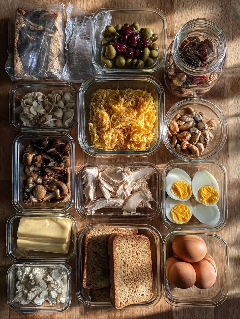 Ingredients for Quick 30-Minute BBQ Chicken Sandwiches
