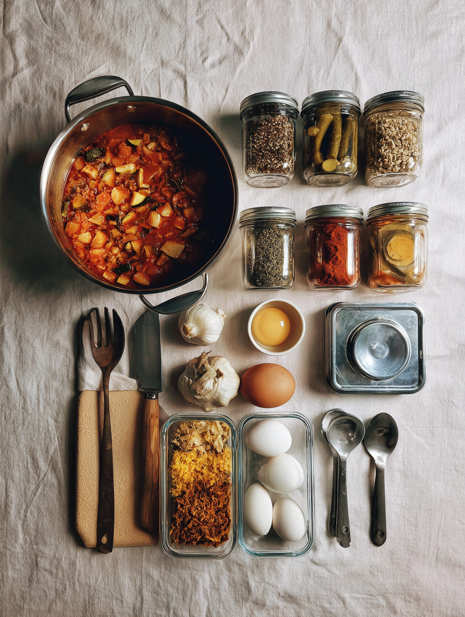 Ingredients for Easy 30-Minute Ratatouille