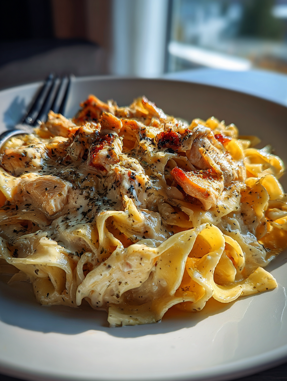 30-Minute Chicken Fettuccine Alfredo