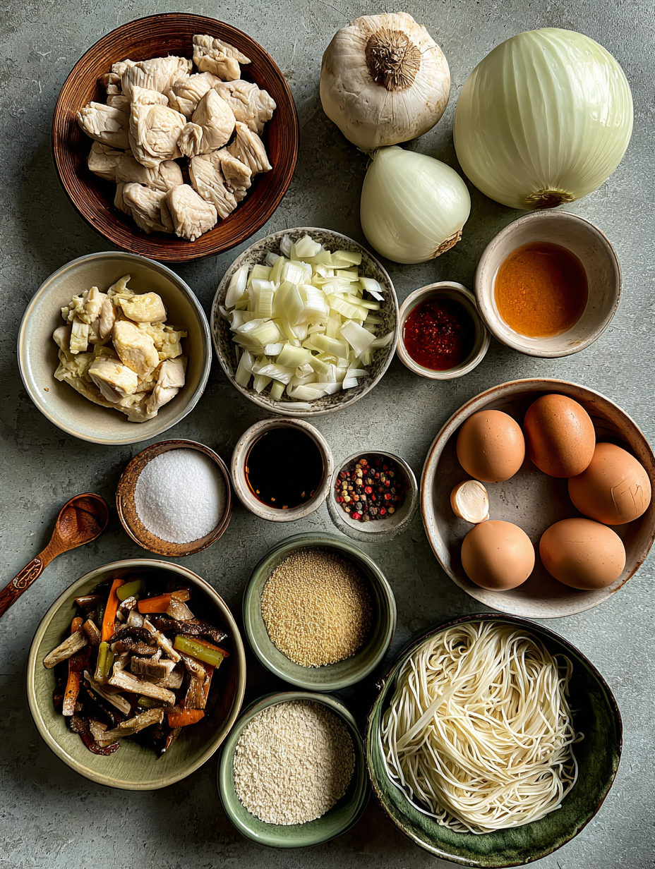 Ingredients for Quick and Easy Chicken Stir-Fry