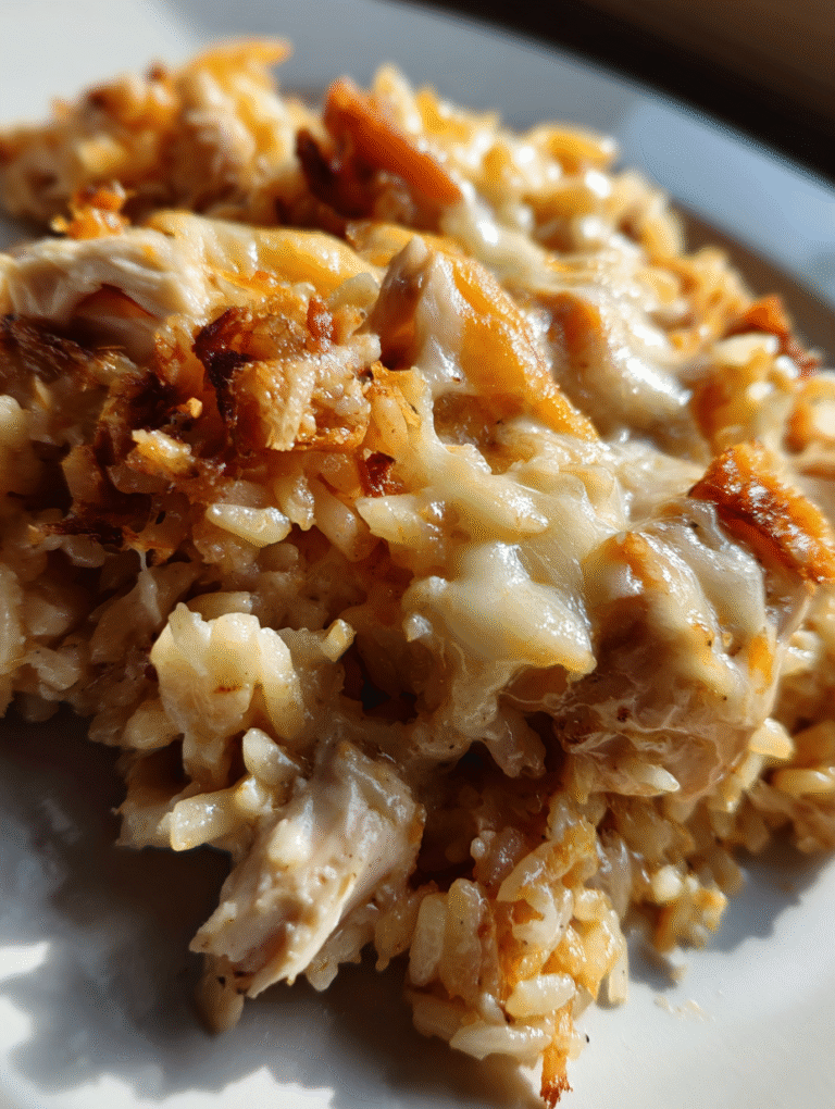 30-Minute Chicken and Rice Casserole
