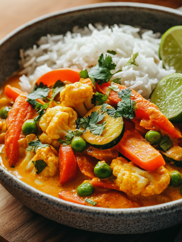 Easy 30-Minute Vegetable Curry