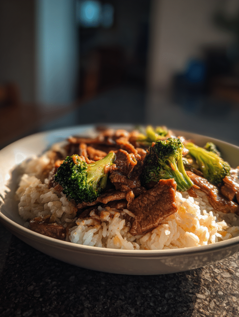 30-Minute Beef and Broccoli Stir-Fry