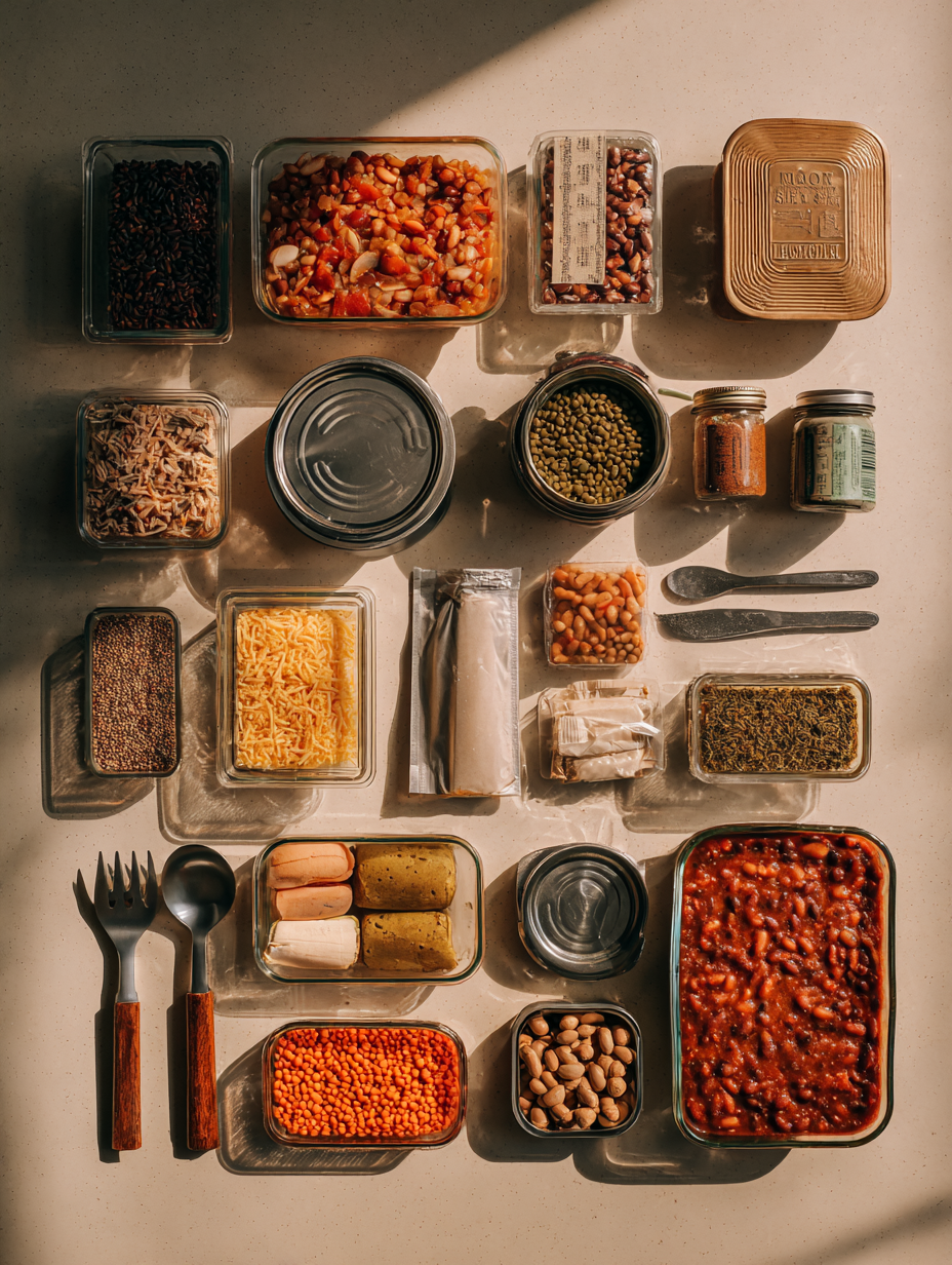 Ingredients for Quick 30-Minute Vegetarian Chili