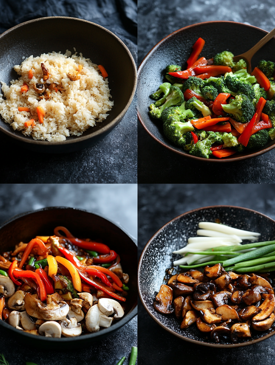 Steps for Easy 30-Minute Veggie Stir-Fry