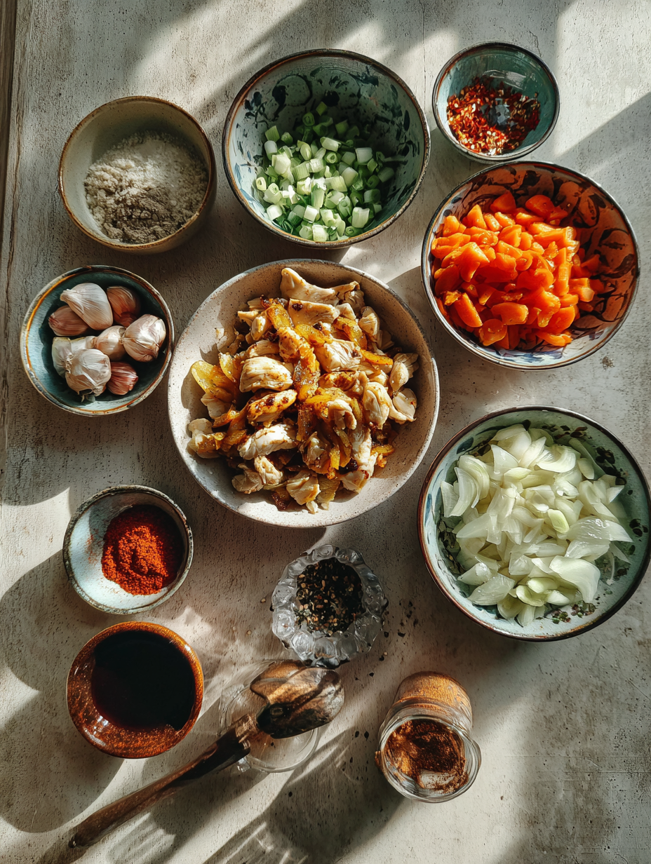 Ingredients for Quick and Easy Chicken Stir-Fry