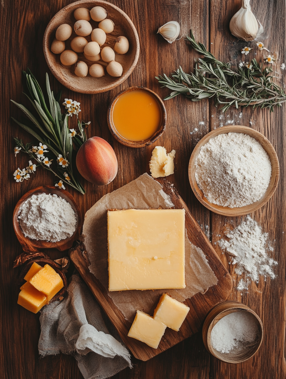 Ingredients for Mango Cheesecake Bars