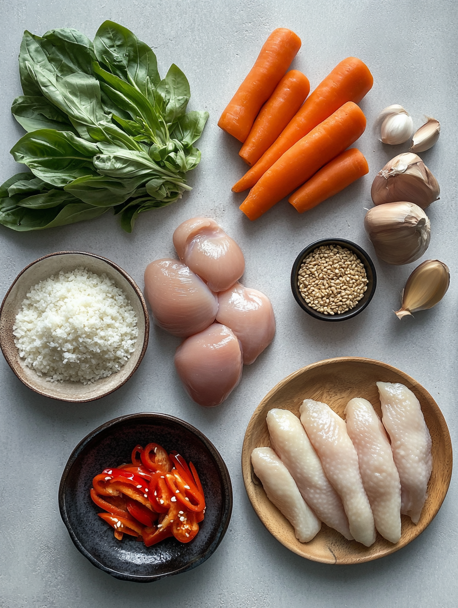 Ingredients for Quick and Easy Chicken Stir-Fry