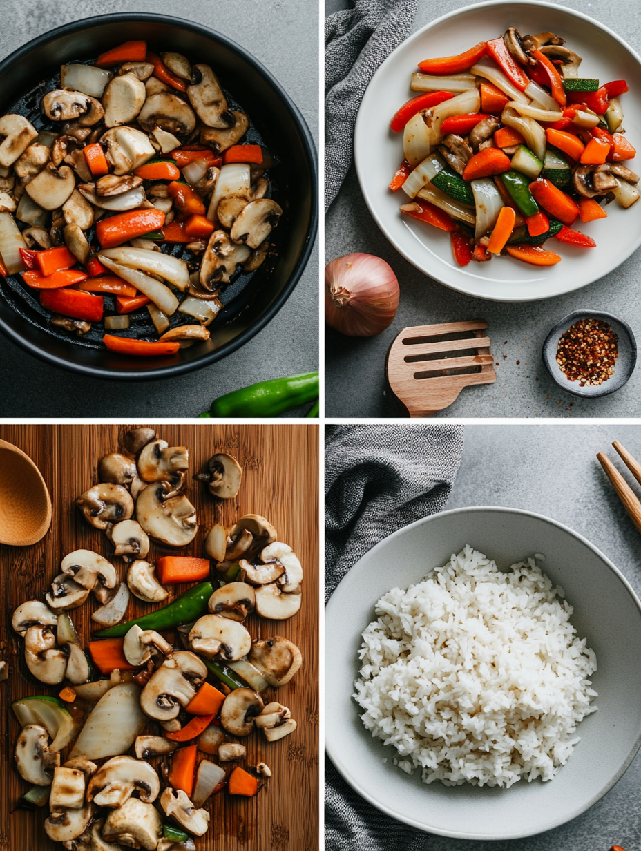 Steps for Air Fryer Vegetable Stir-Fry Quick  Easy