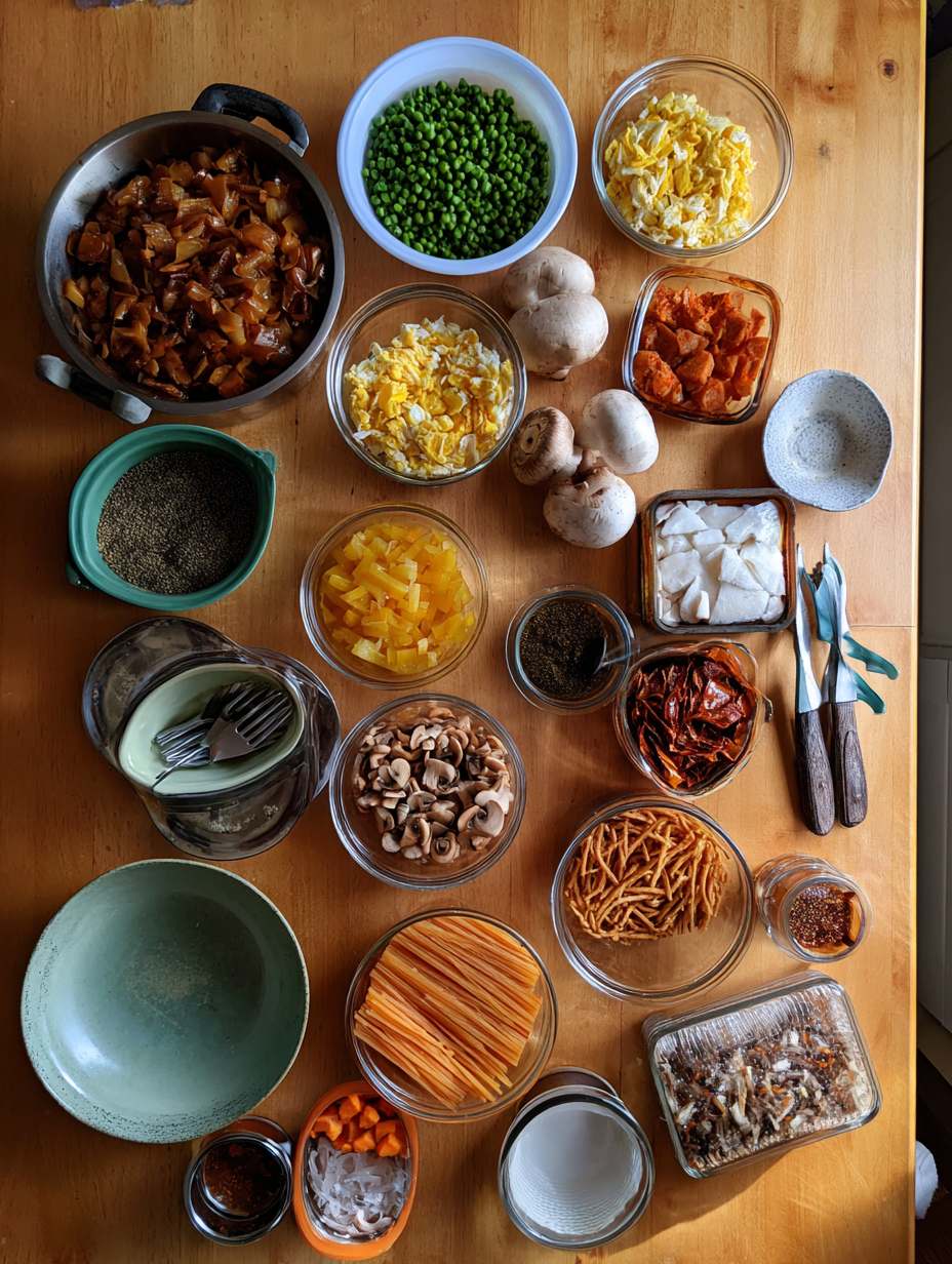 Ingredients for Savory 30-Minute Stir-Fry Recipe