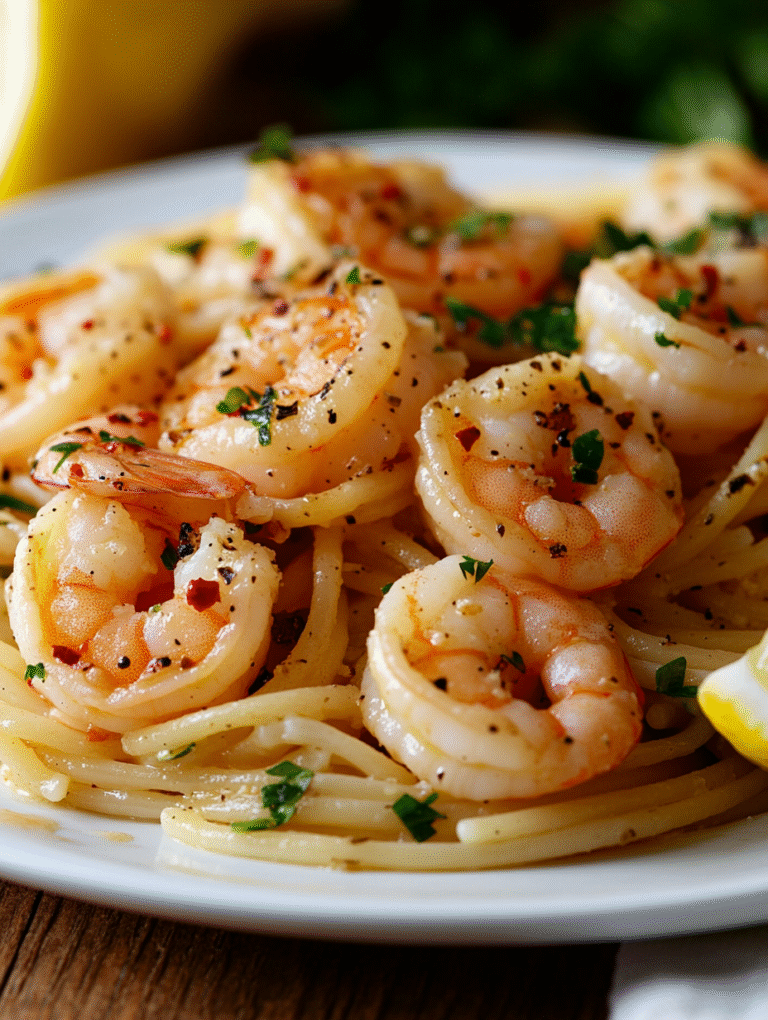 Simple 30-Minute Shrimp Scampi