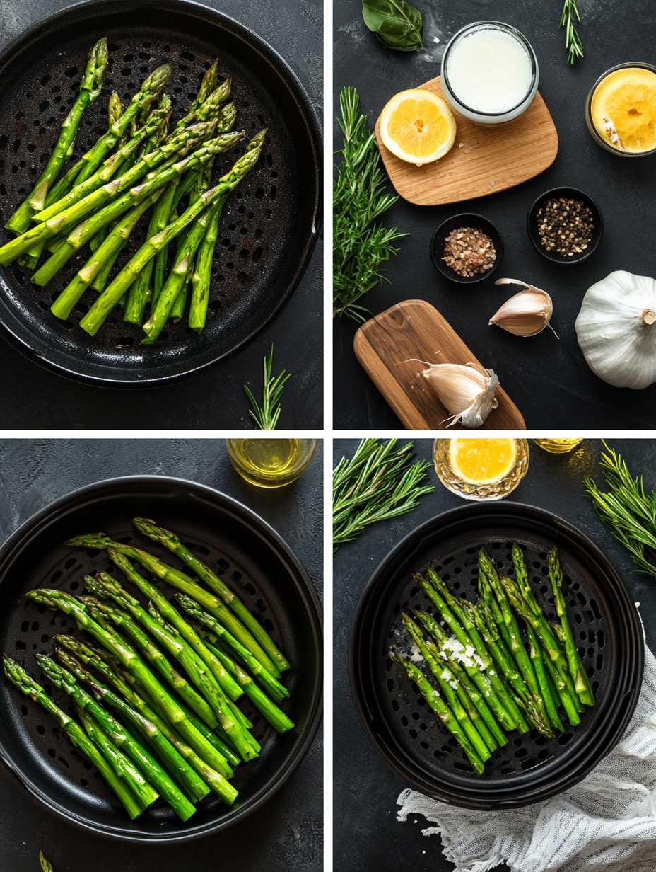 Steps for Air Fryer Asparagus Simple and Delicious