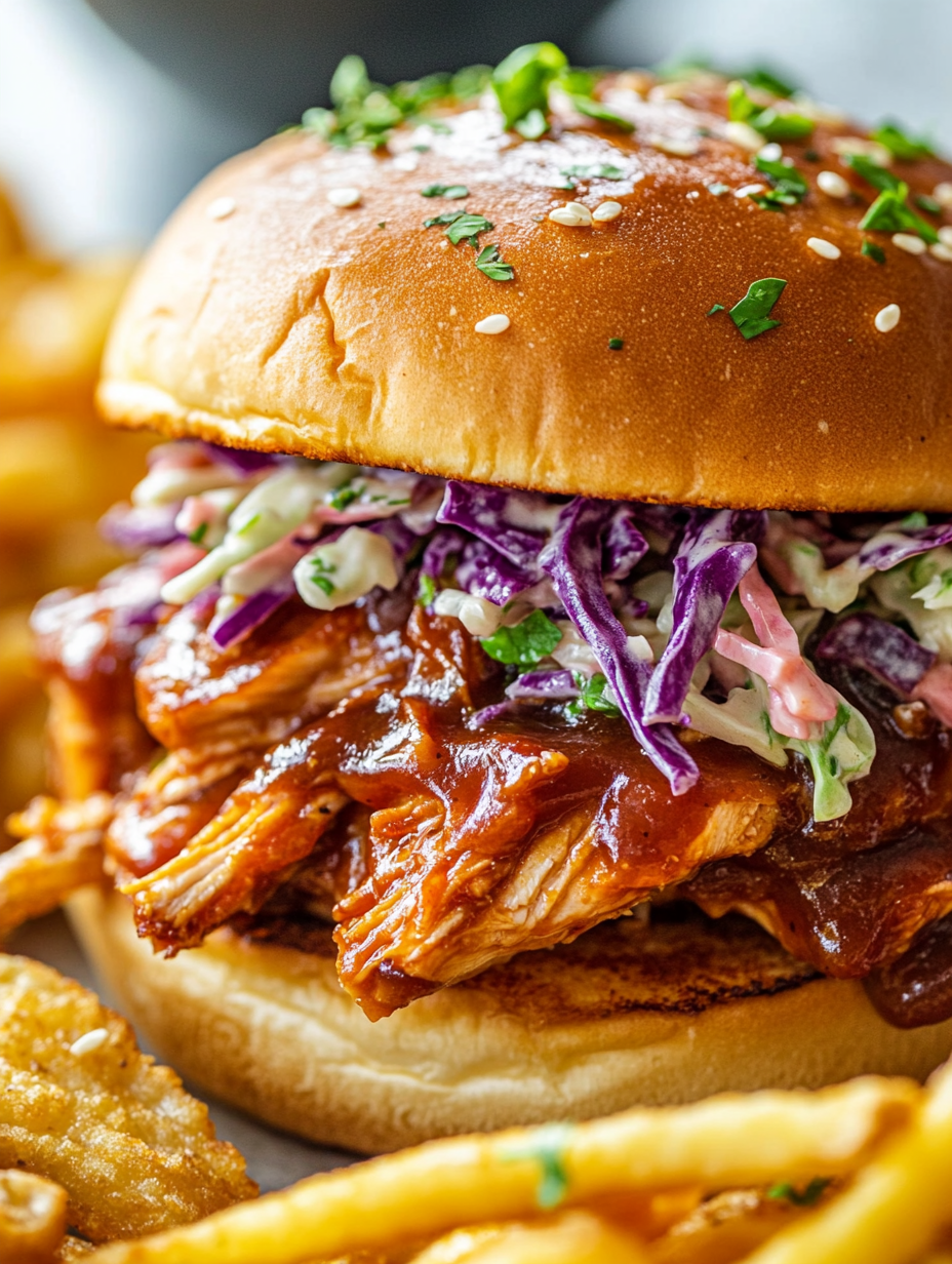 Quick 30-Minute BBQ Chicken Sandwiches