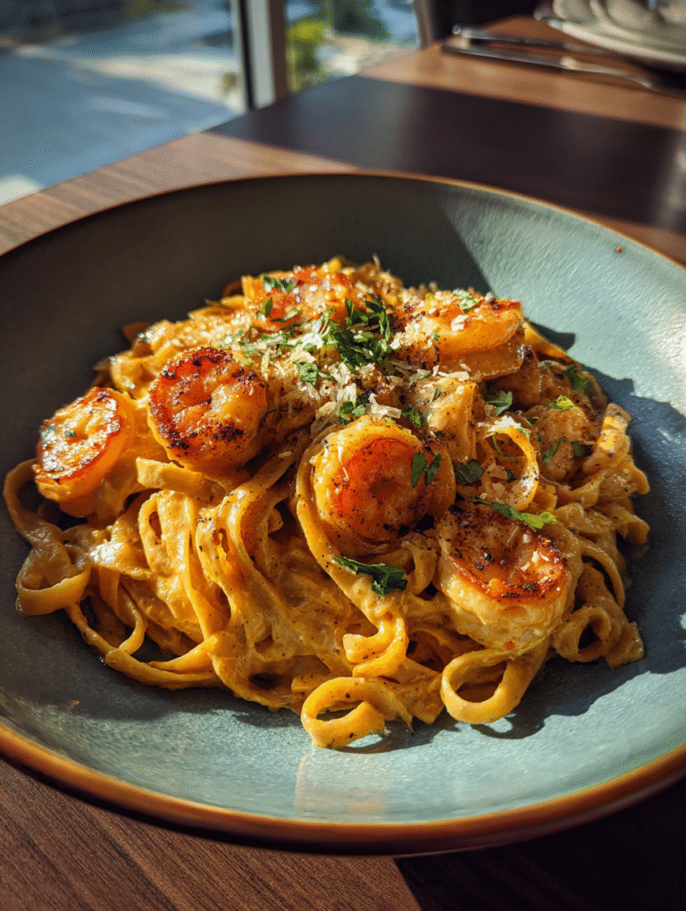 30-Minute Chicken Fettuccine Alfredo