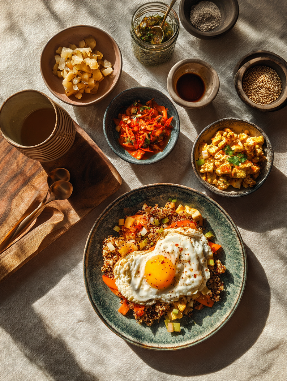 Ingredients for One Pan Mexican Quinoa