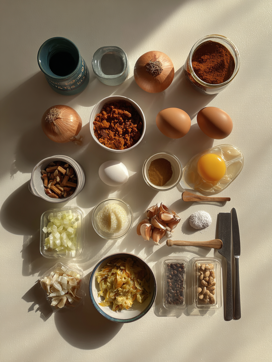 Ingredients for Quick 30-Minute Vegetarian Chili