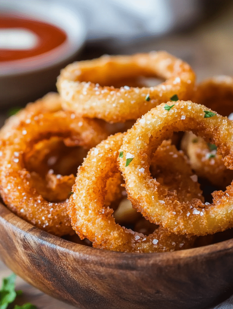 Crispy Air Fryer Onion Rings