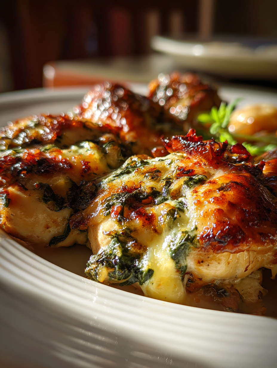 Quick 30-Minute Spinach and Feta Stuffed Chicken