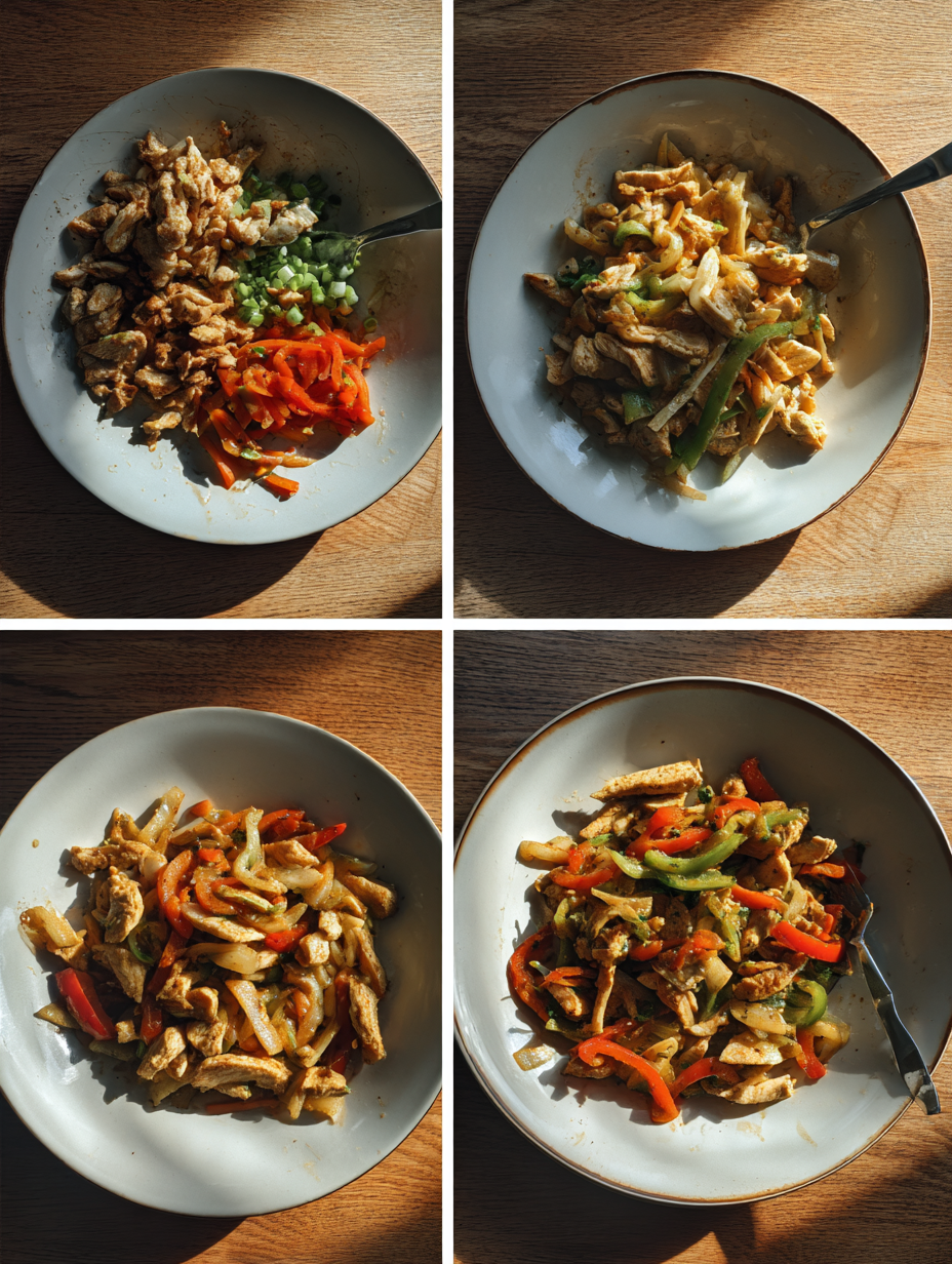 Steps for Quick Chicken Fajitas in 30 Minutes