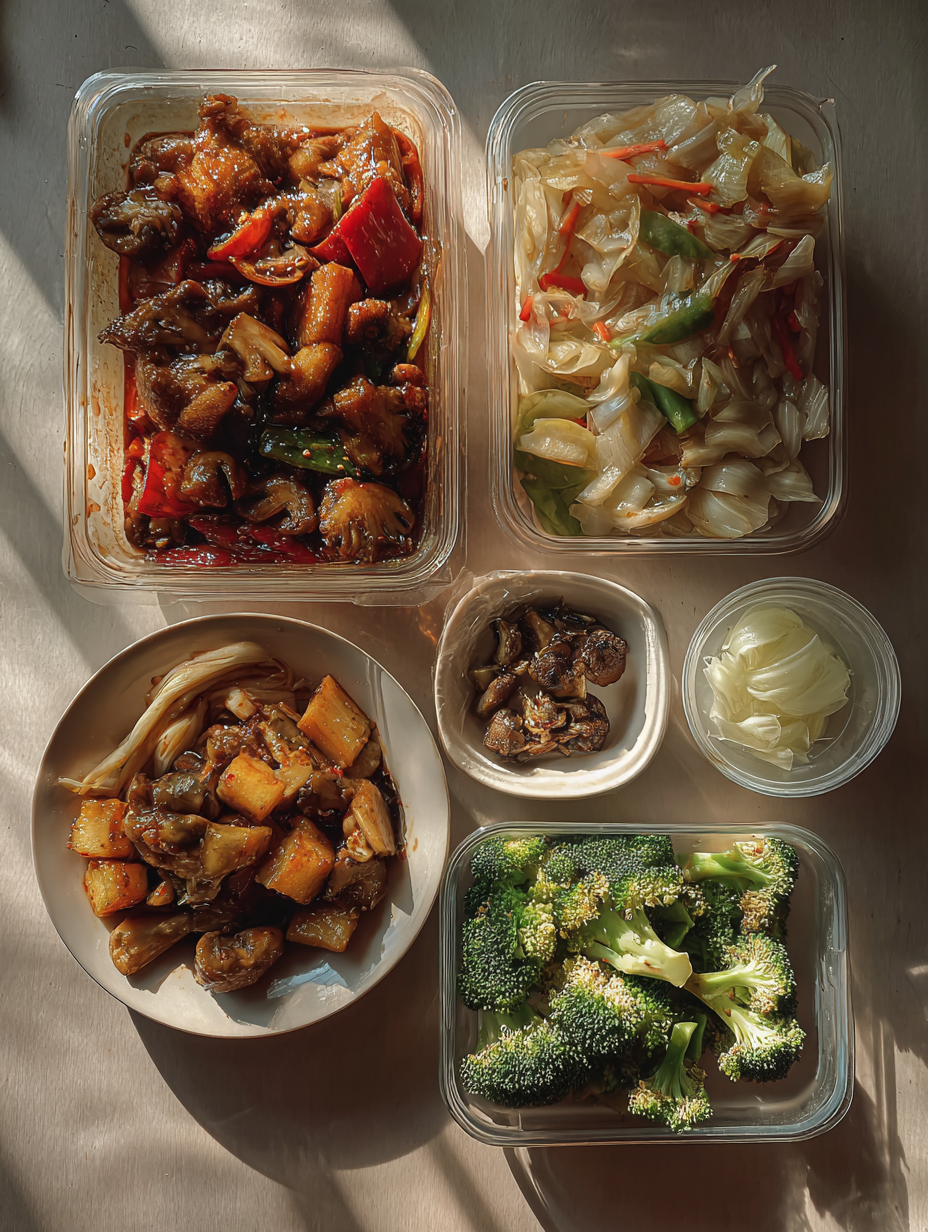 Ingredients for Easy 30-Minute Veggie Stir-Fry