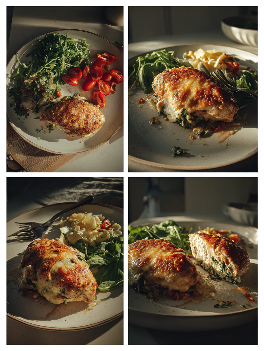 Steps for Quick 30-Minute Spinach and Feta Stuffed Chicken