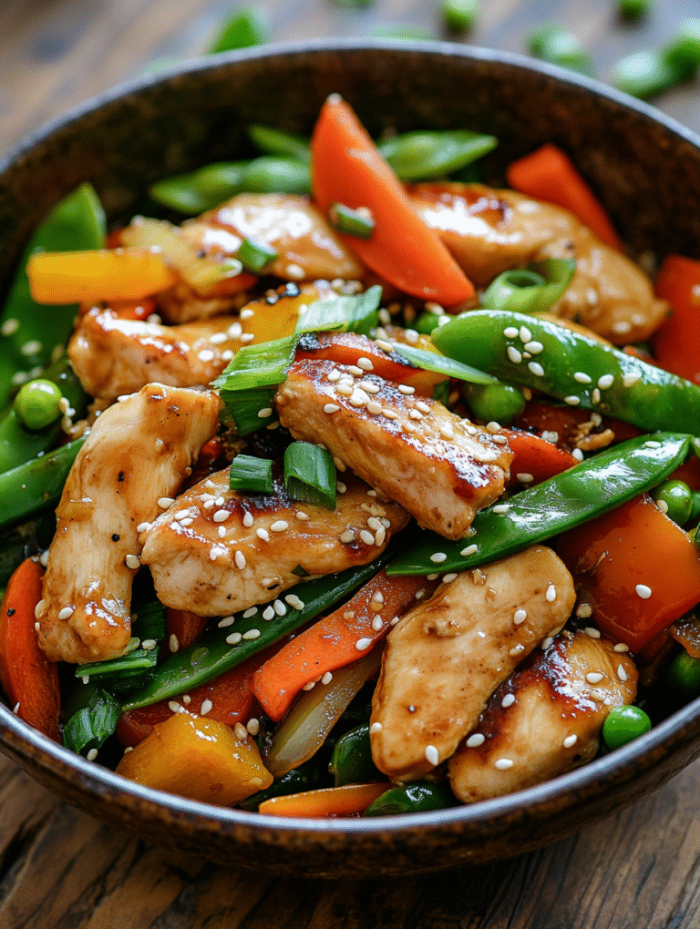 Quick and Easy Chicken Stir-Fry