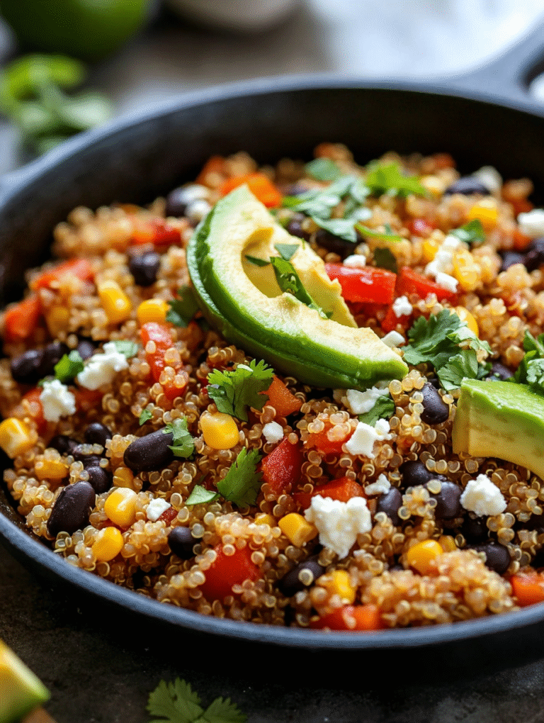 One Pan Mexican Quinoa