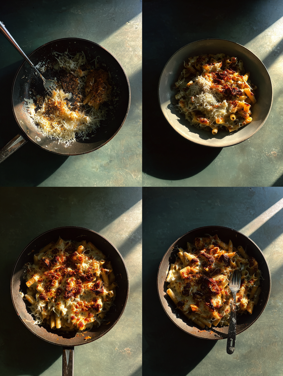 Steps for Easy One Pan Baked Ziti