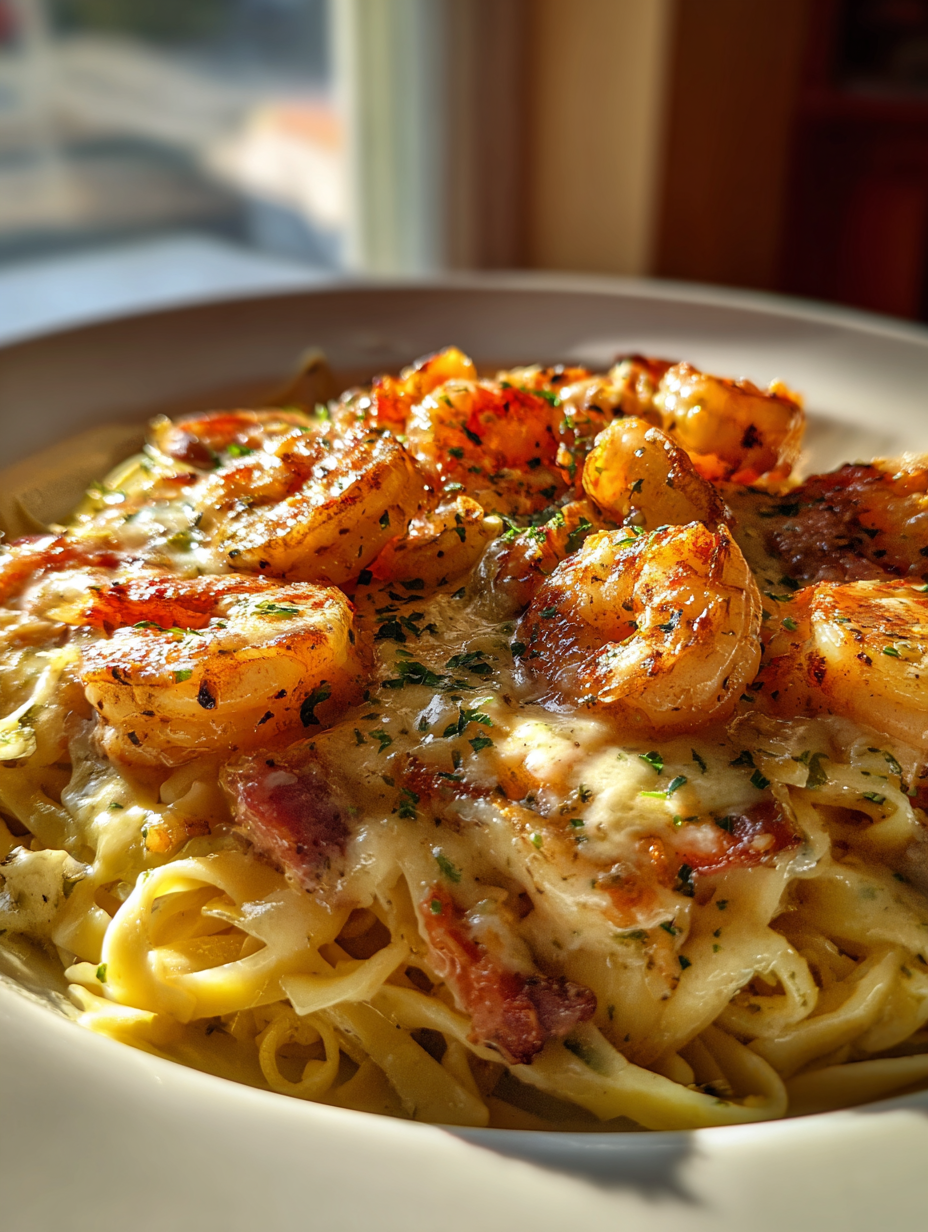 30-Minute Garlic Butter Shrimp Pasta