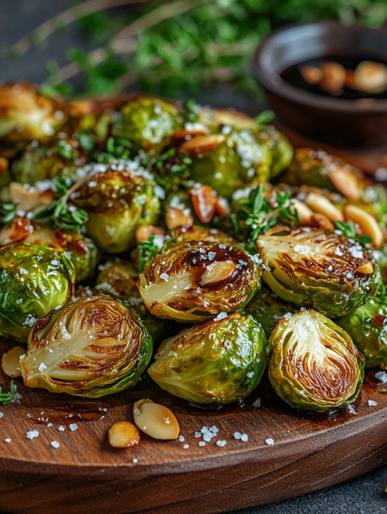 Crispy Air Fryer Brussels Sprouts Recipe