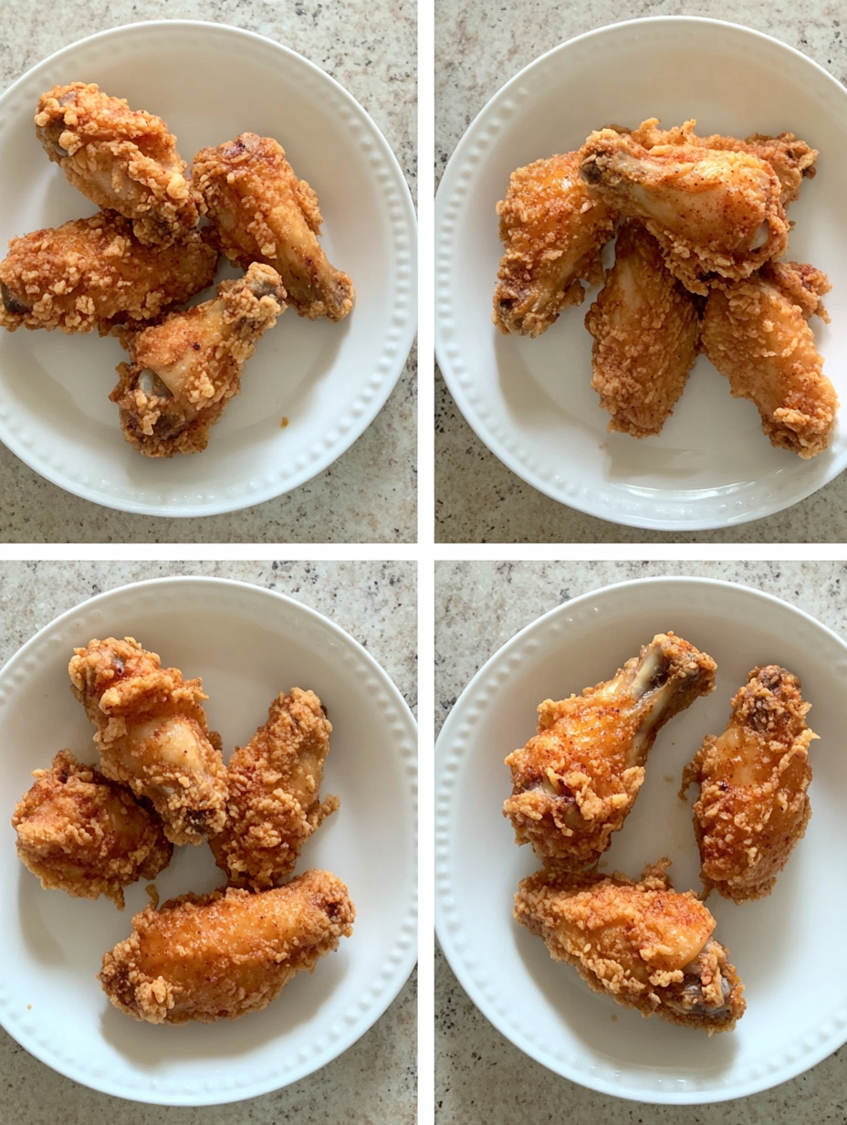 Steps for Air Fryer Chicken Wings Crispy  Delicious