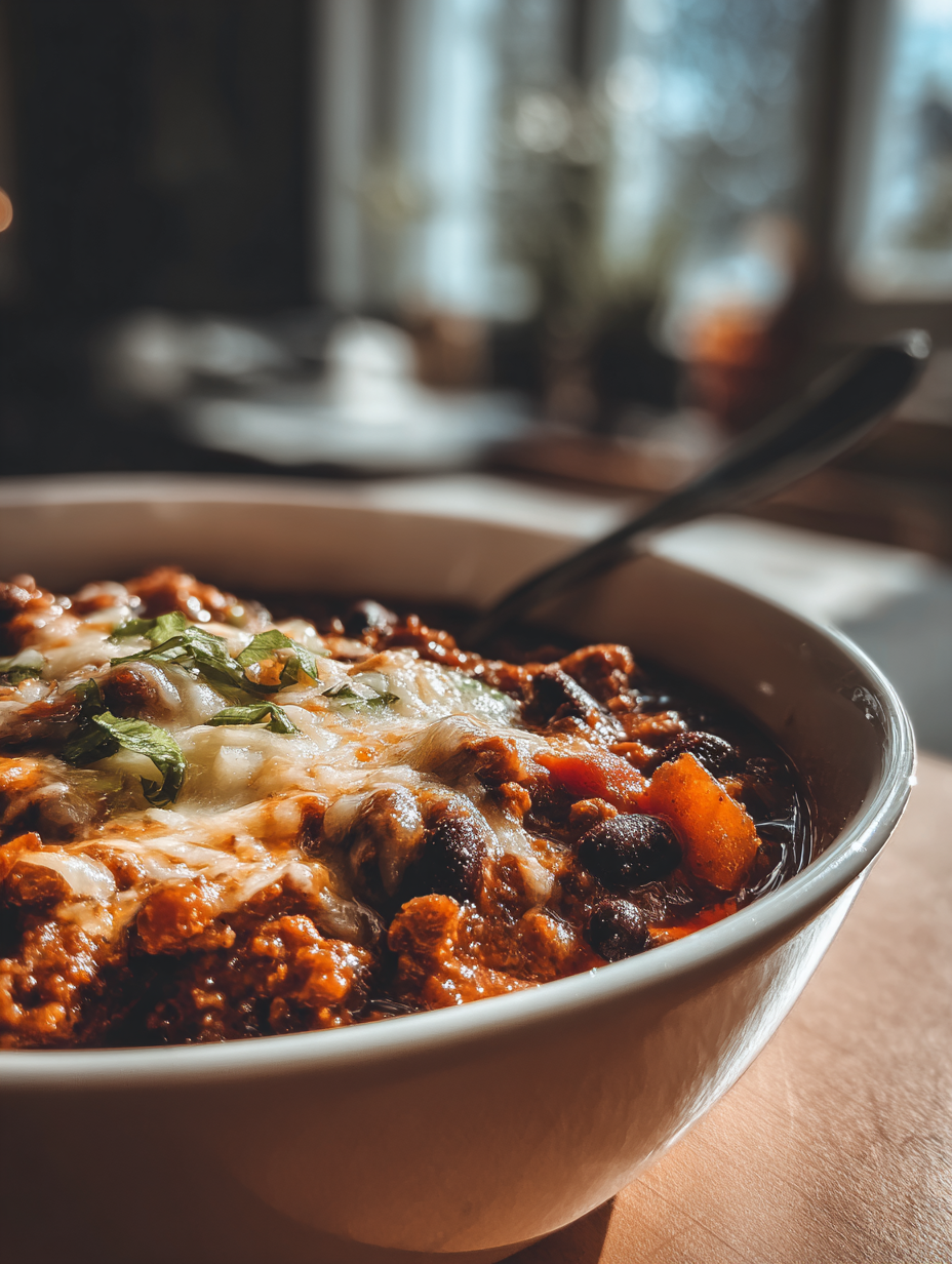 Quick 30-Minute Vegetarian Chili
