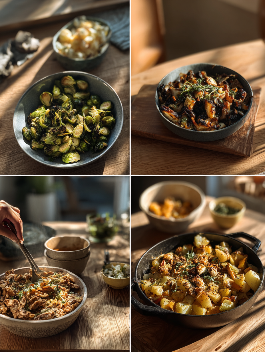 Steps for Easy One Pan Veggie and Chicken Bake