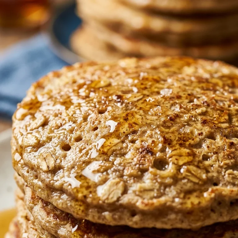 3-Ingredient Banana Oat Pancakes Healthy