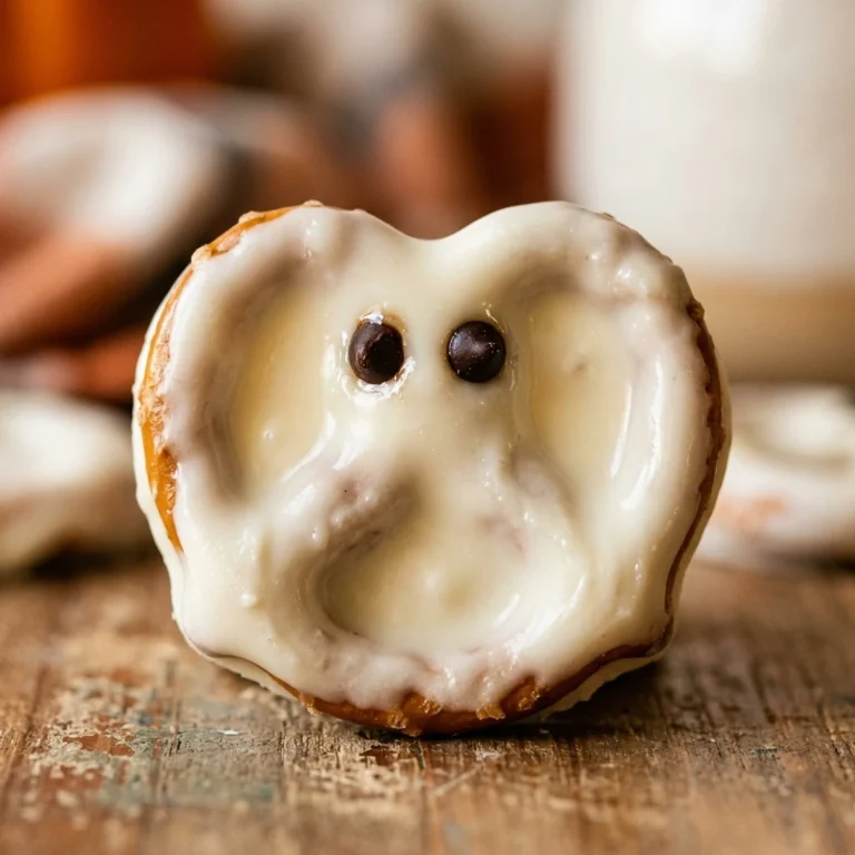 3-Ingredient Ghost Pretzels - Halloween Snacks for Kids