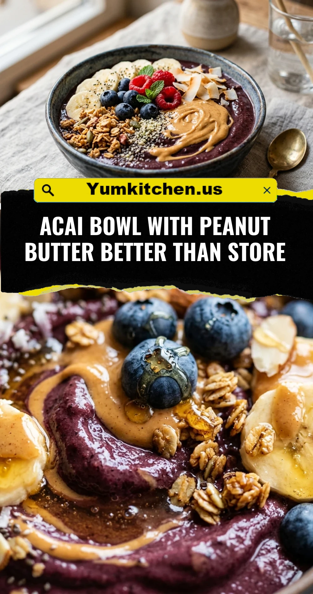 Acai Bowl With Peanut Butter Better Than Store