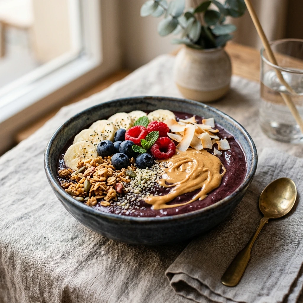 Acai Bowl With Peanut Butter Better Than Store