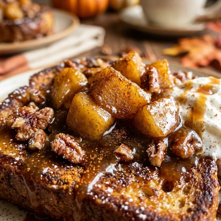 Apple Cinnamon French Toast - Fall Brunch Top