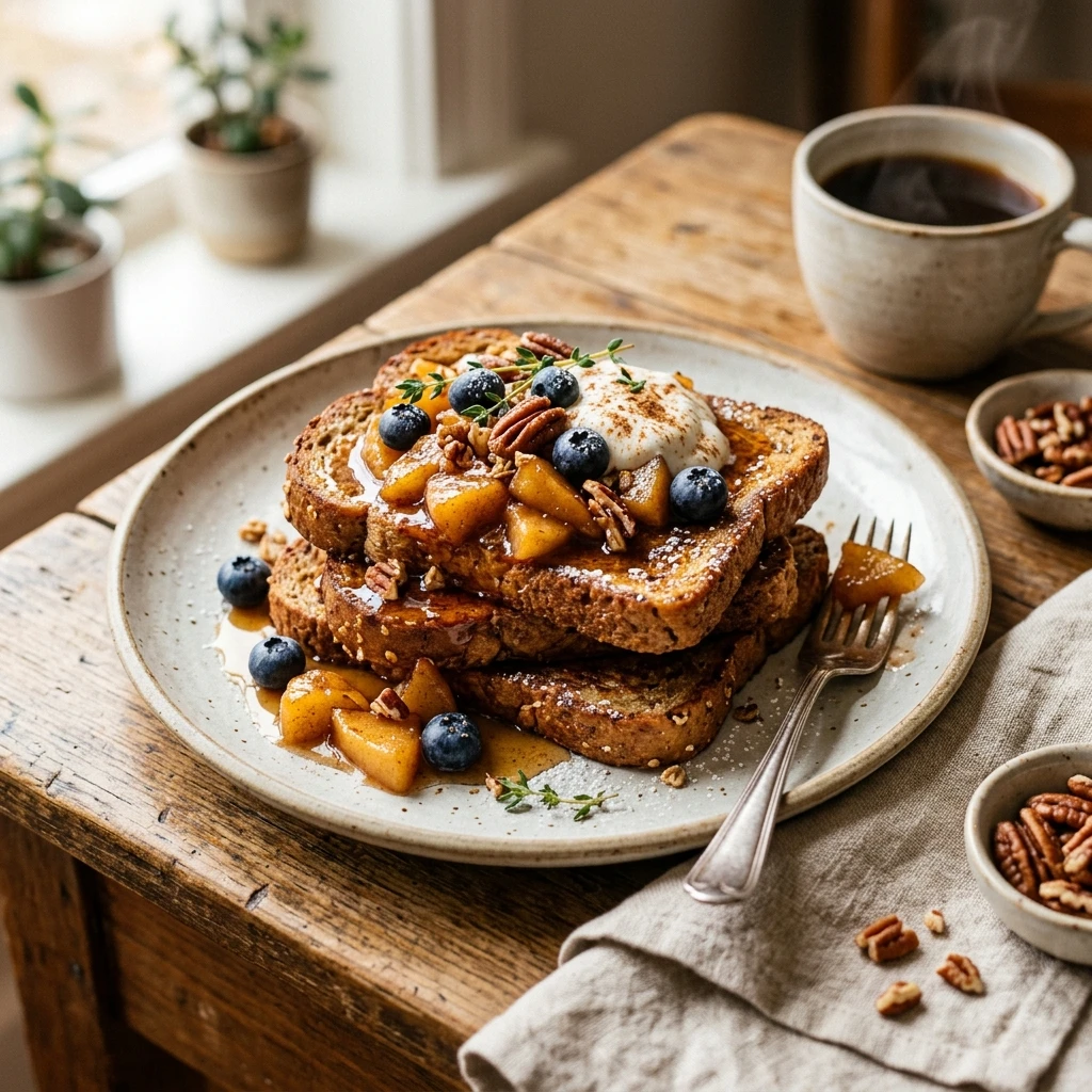 Apple Cinnamon French Toast Healthy