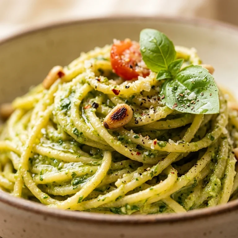 Avocado Pesto Pasta Ready In 10 Minutes