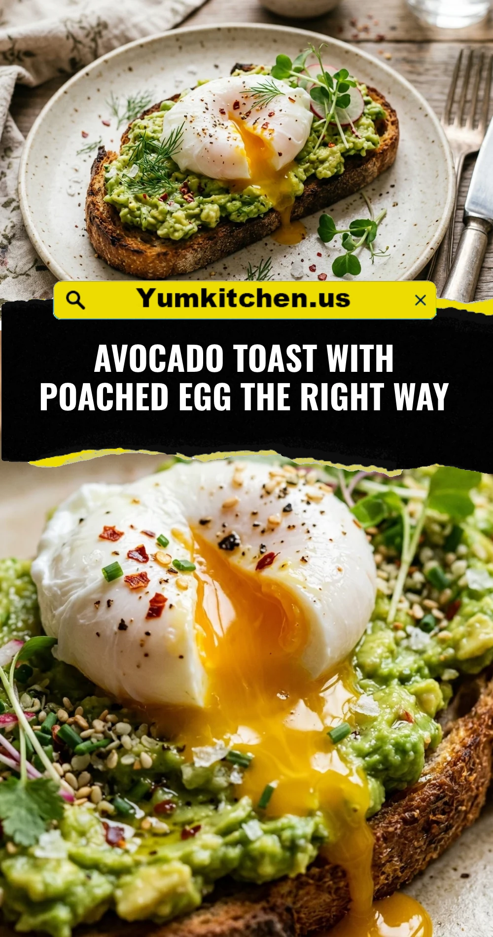 Avocado Toast With Poached Egg The Right Way