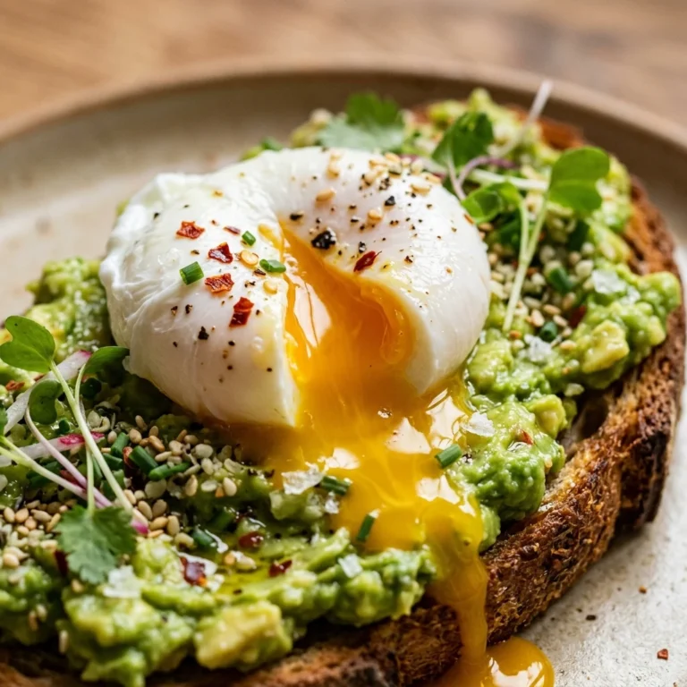 Avocado Toast With Poached Egg The Right Way