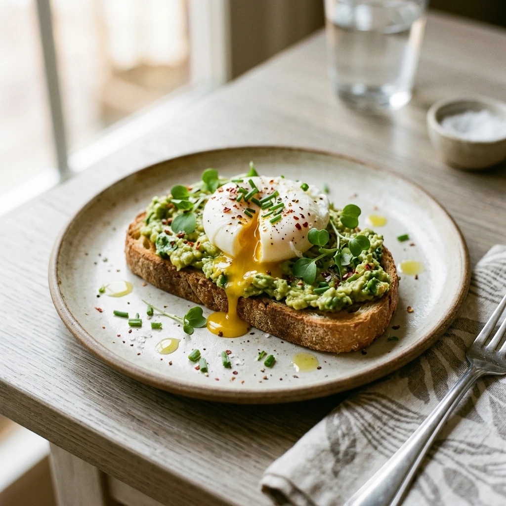 Avocado Toast With Poached Egg The Right Way