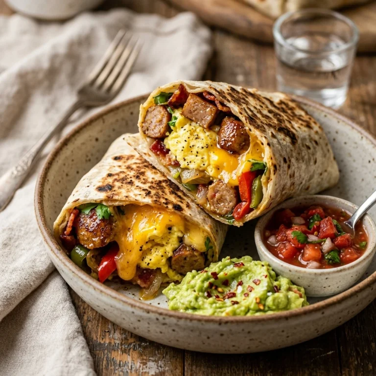 Breakfast Burrito Meal Prep Freezer Friendly