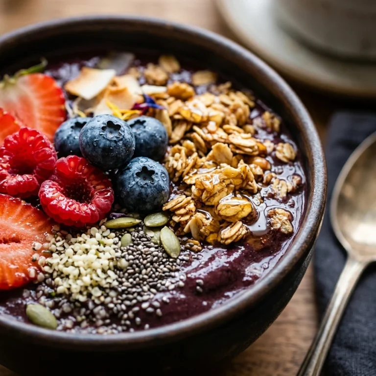 Cauldron Cake - Healthy Cauldron Acai Bowl