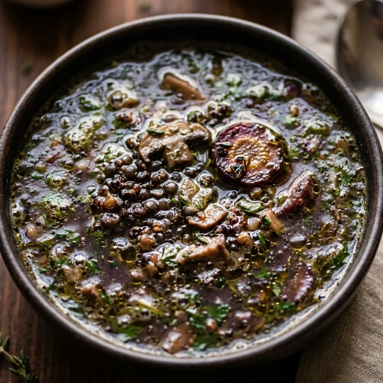 Cauldron Soup - Vegan Witches Brew Soup