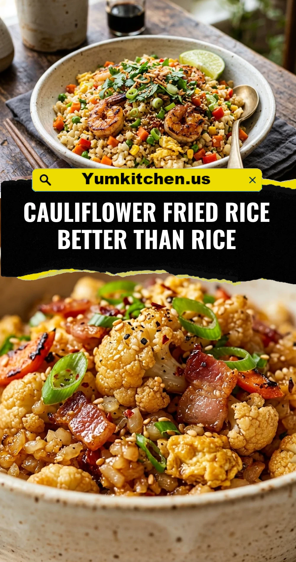 Cauliflower Fried Rice Better Than Rice