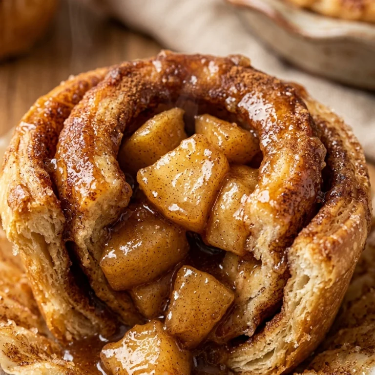 Cinnamon Roll Apple Pie Cups