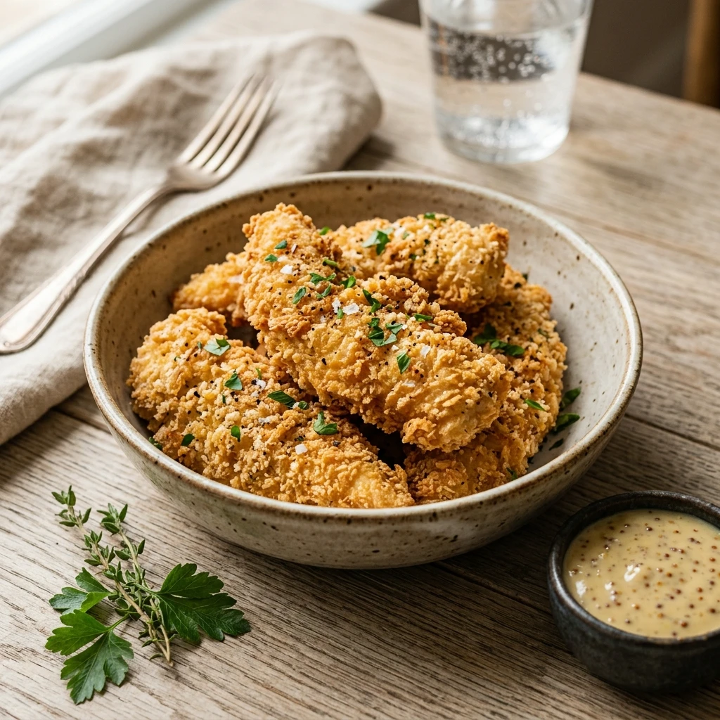 Crispy Chicken Tenders Air Fryer No Oil